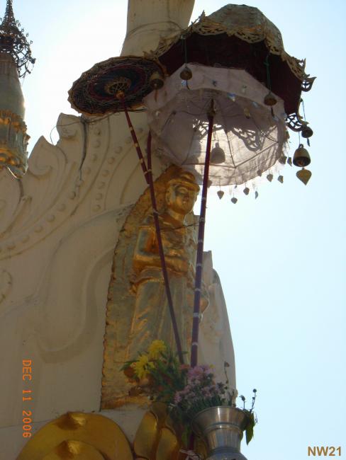 Figure of King Okkalapa. ( From the Legend of Shwedagon.)